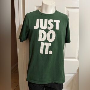 (9) Green Just Do It Nike T-Shirt for men